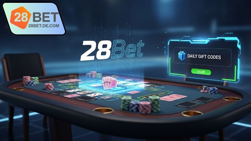 Các game bài trực tuyến tặng giftcode mỗi ngày 28Bet