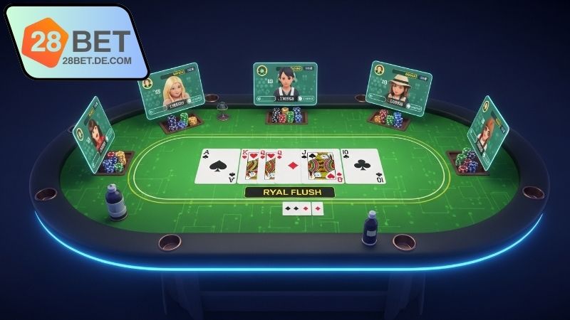 Poker trực tuyến 28BET