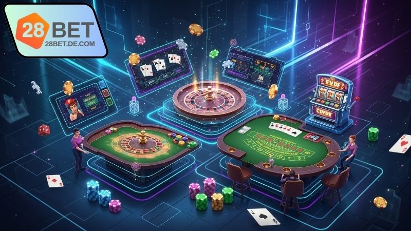 Mẹo chọn trò chơi đa dạng 28BET