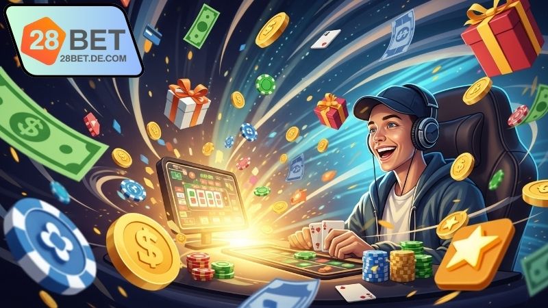 Ưu đãi cho thành viên 28BET dễ nhận