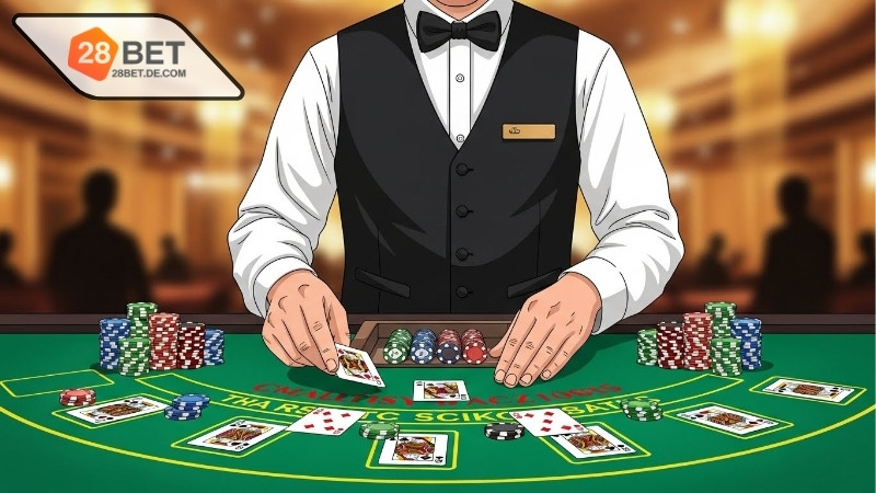Dealer chia bài là gì và vai trò quan trọng trong trò casino 